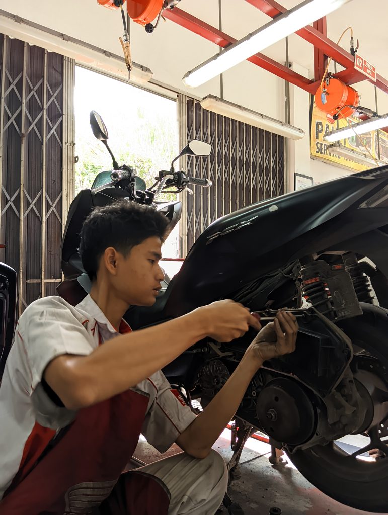 pengecekan filter